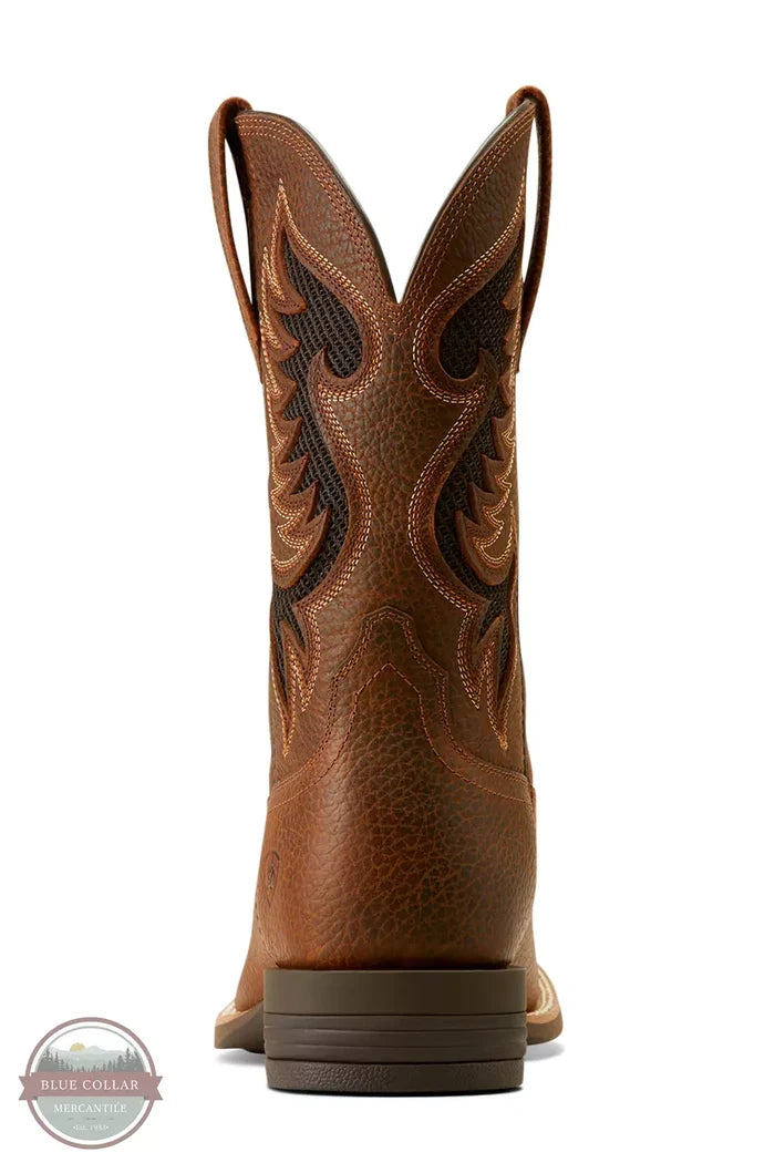 Ariat 10051035 Cowpuncher VentTEK Western Boot in Brown Rowdy Heel View