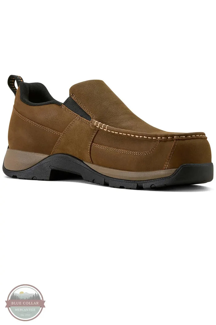 Ariat 10073358 Edge Slip-On Composite Toe Work Shoe medial front view