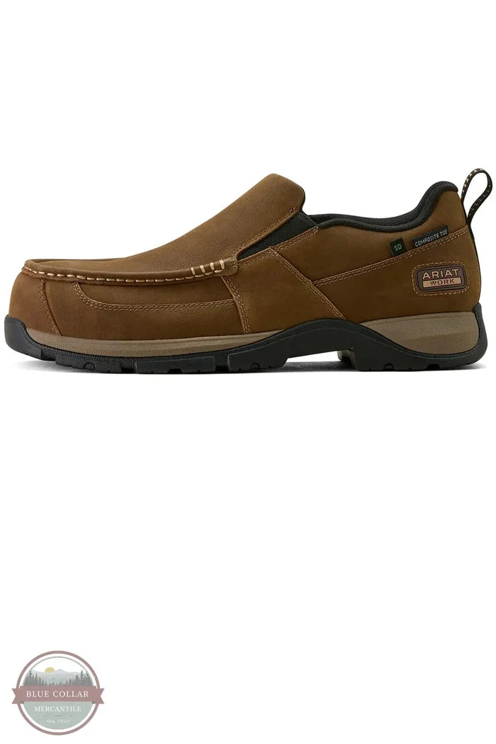 Ariat 10073358 Edge Slip-On Composite Toe Work Shoe side view