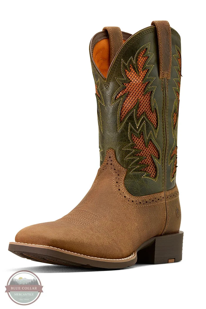 Ariat 10074161 Sport Cool VentTEK Square Toe Western Boot left side view