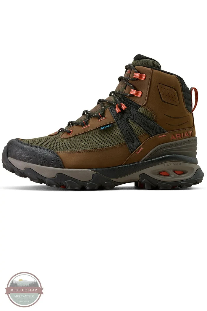 Ariat 10074272 Traverse Mid Waterproof Hiking Boot medial side view