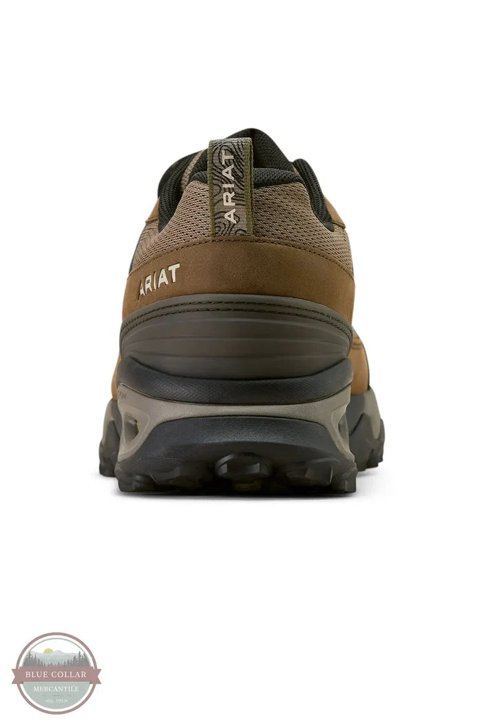Ariat 10074276 Traverse Low Waterproof Hiking Shoe back heel view