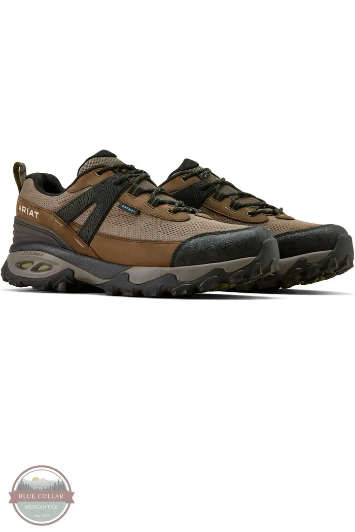 Ariat 10074276 Traverse Low Waterproof Hiking Shoe pair shown