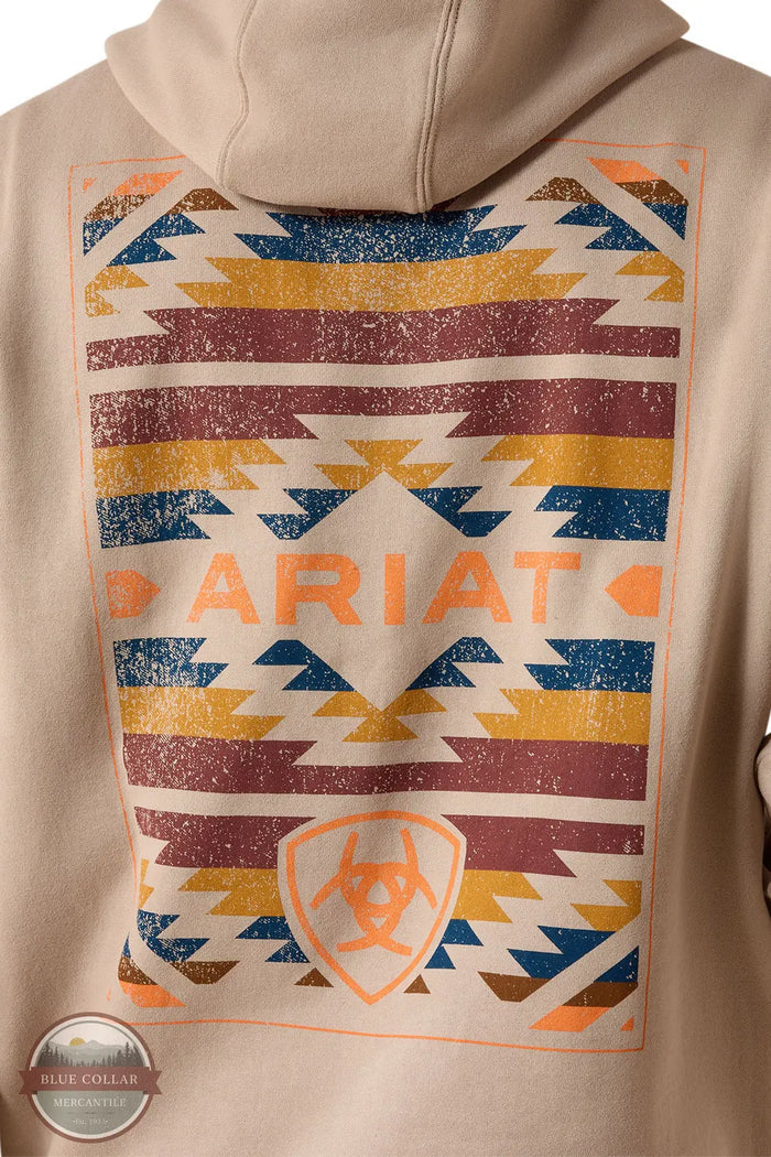 Ariat 10074912 Tapiz Zapoteco Hoodie back imprint shown