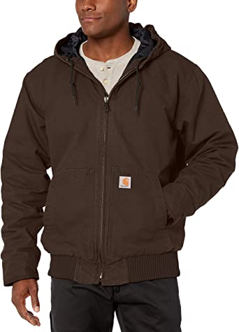 Carhartt 104050-DKB Washed Duck Insulated Active Jacket