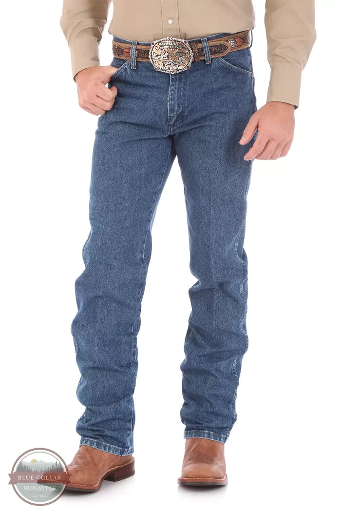 Wrangler 13MWZGK Cowboy Cut Original Fit Stonewashed Front View