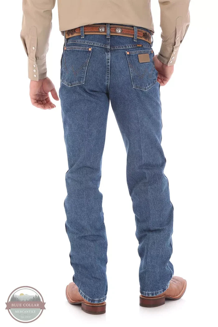 Wrangler 13MWZGK Cowboy Cut Original Fit Stonewashed Back View