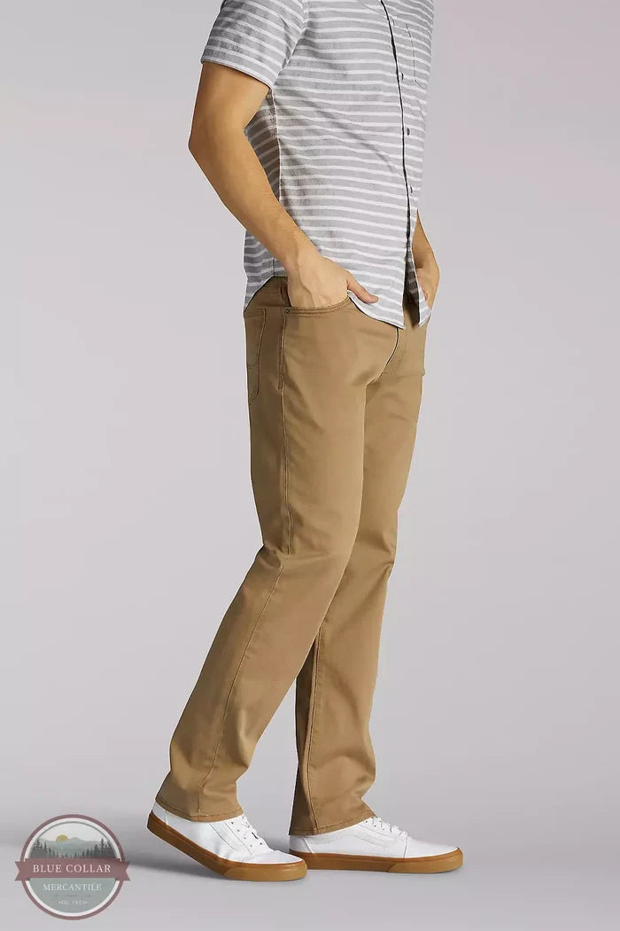 Lee 2015036 Extreme Motion Straight Tapered Jeans Side View