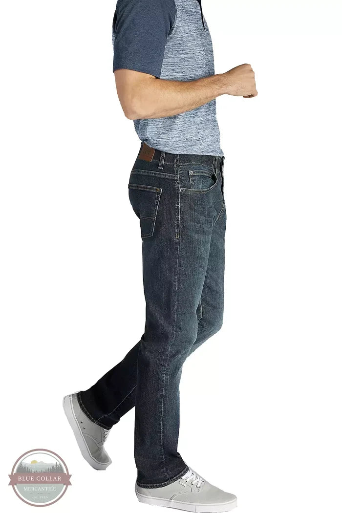 Lee 2015437 Extreme Motion Slim Straight Leg Jeans in Maverick Side View