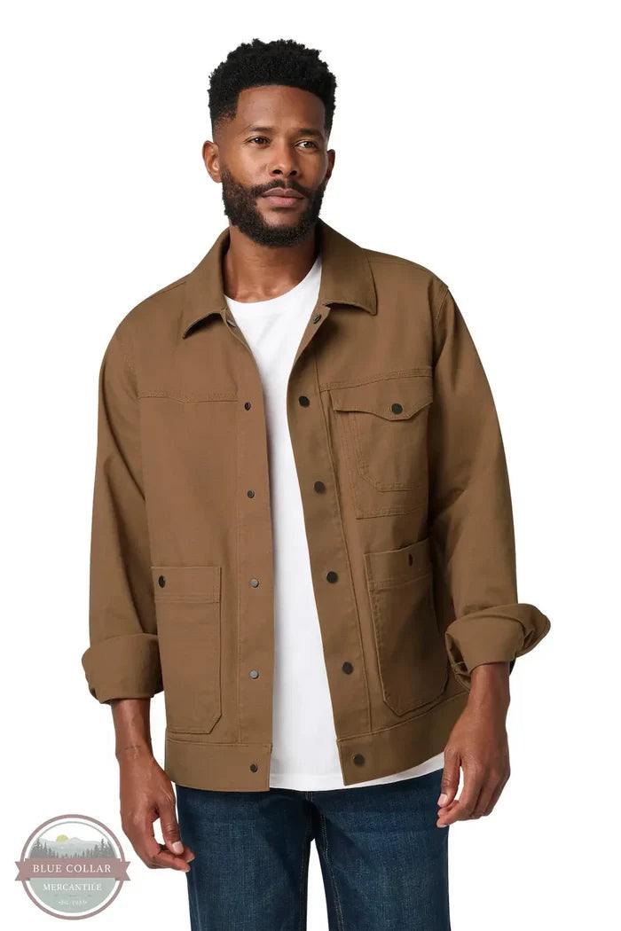 5.11 78058 Rosser Duck Long Sleeve Jacket in duck brown, front