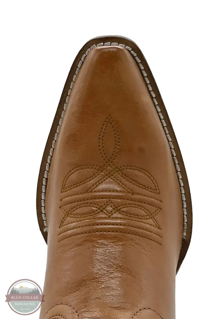 Abilene Boot Co. 5153 Rawhide Distressed Snip Toe Western Boot toe view