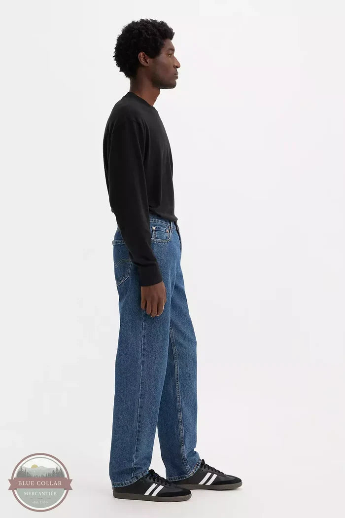 Levi's 550-4891 550 Relaxed Fit Jeans in Medium Stonewash Side View