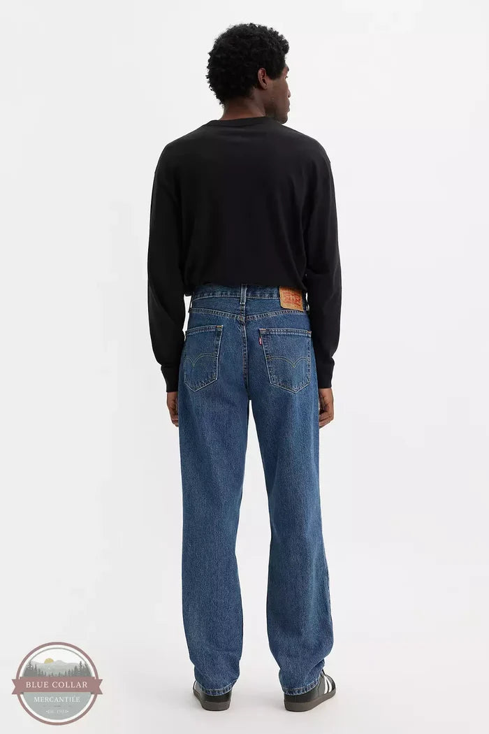 Levi's 550-4891 550 Relaxed Fit Jeans in Medium Stonewash Back View