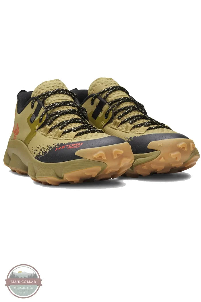 Under Armour 6000768 UA Expanse Low Waterproof Sneaker 320 Green pair view