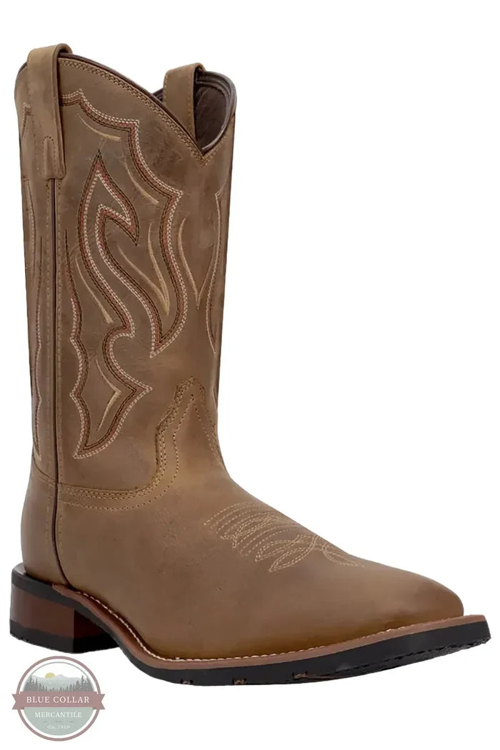 Laredo 8041 Men's Trailblazer Cowboy Certified Western Boot - Tan main image