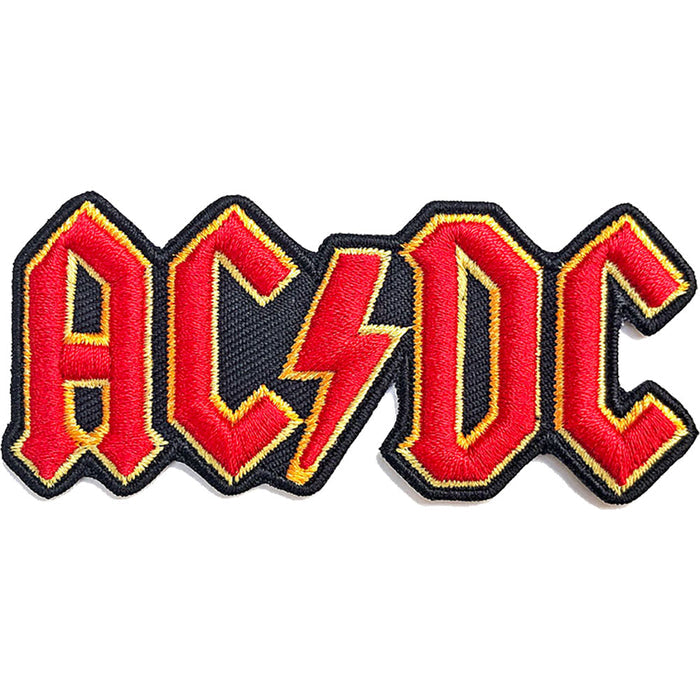AC/DC 3D Logo Standard Patch Rock Off