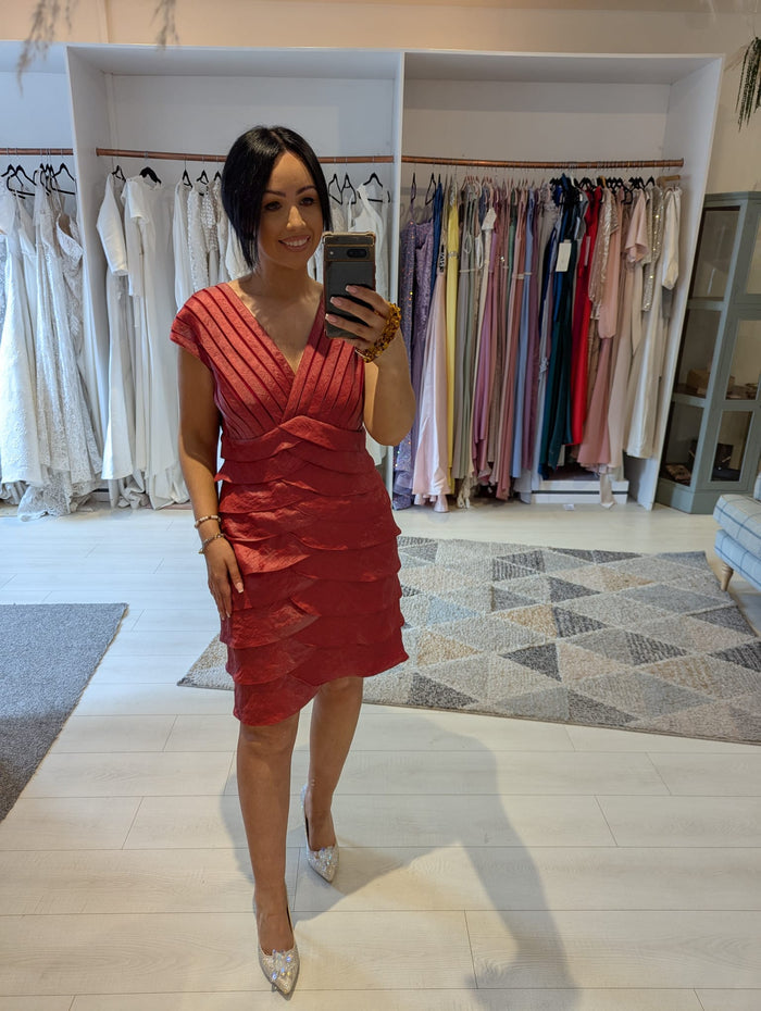 Adrianna Papell Red dress 14