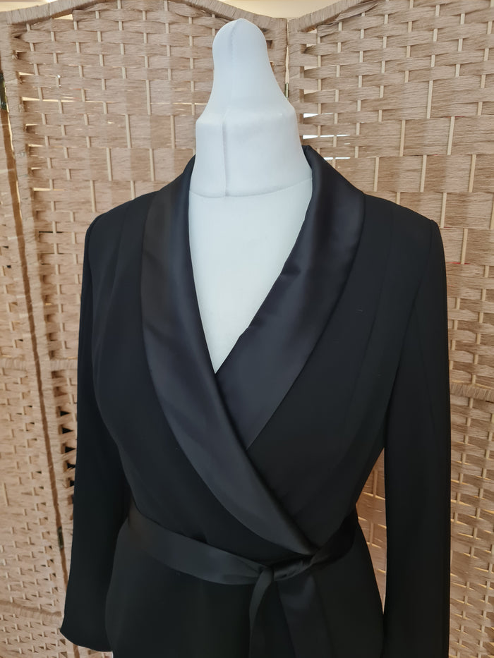 Adrianna Papell Satin Collar Top 14