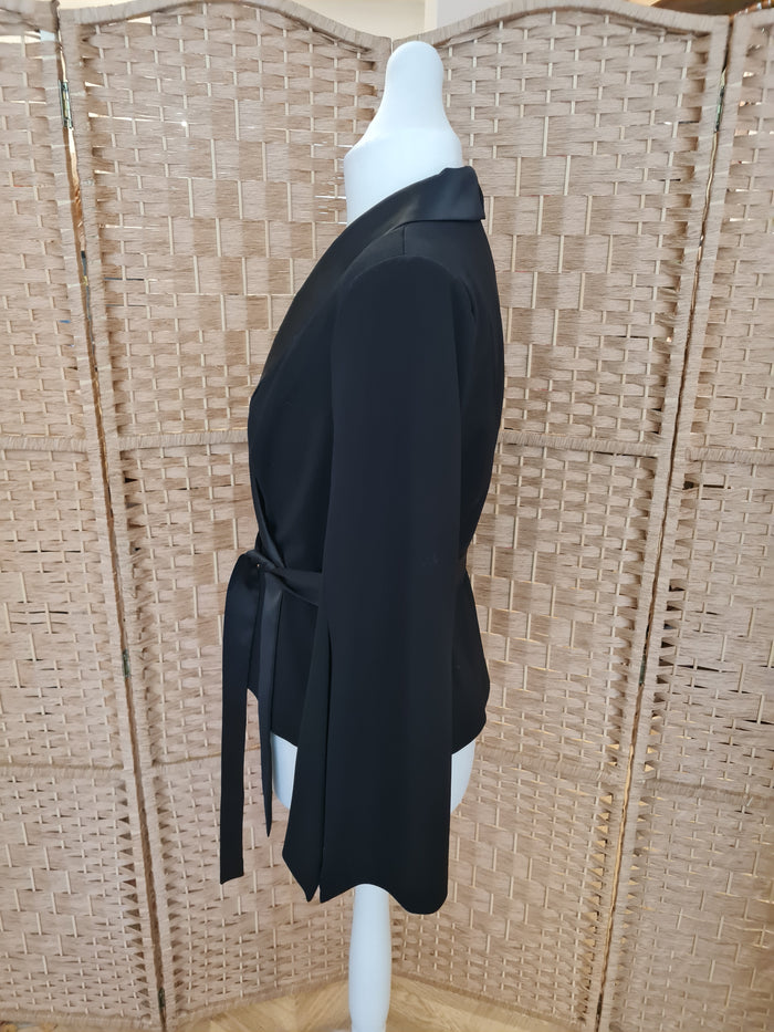 Adrianna Papell Satin Collar Top 14