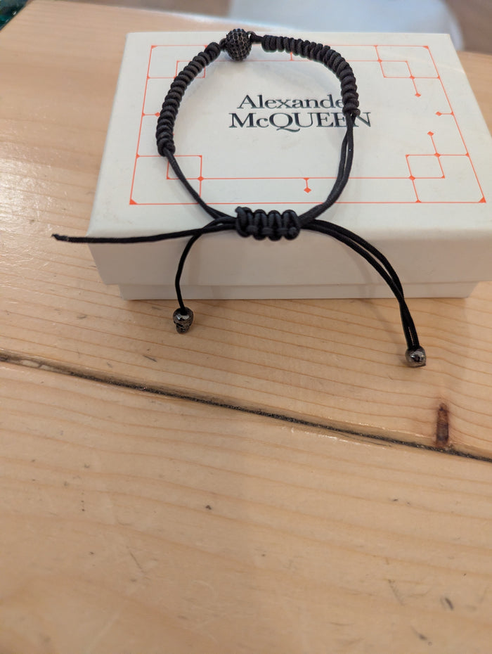 Alexander McQueen Pave Skull Bracelet