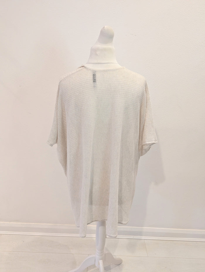 All Saints Wrap Jumper M