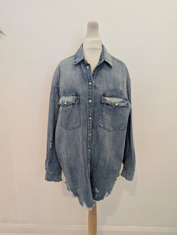 AllSaints Denim Shirt XS/S