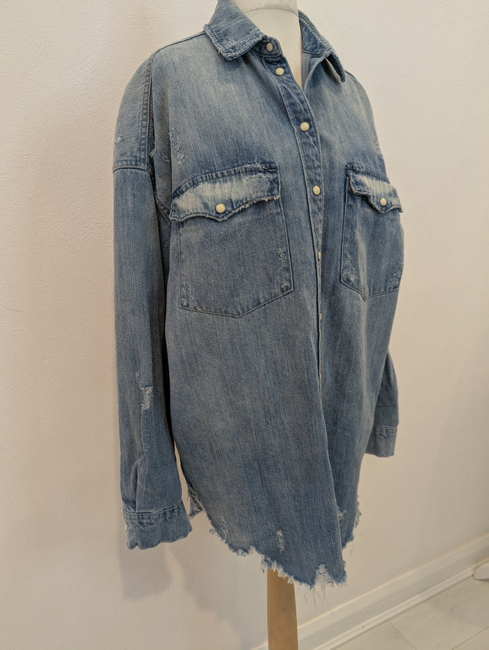 AllSaints Denim Shirt XS/S