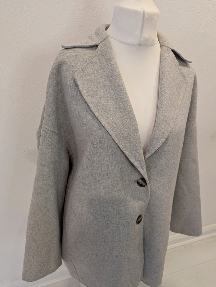 American Vintage Grey Wool Coat M/L