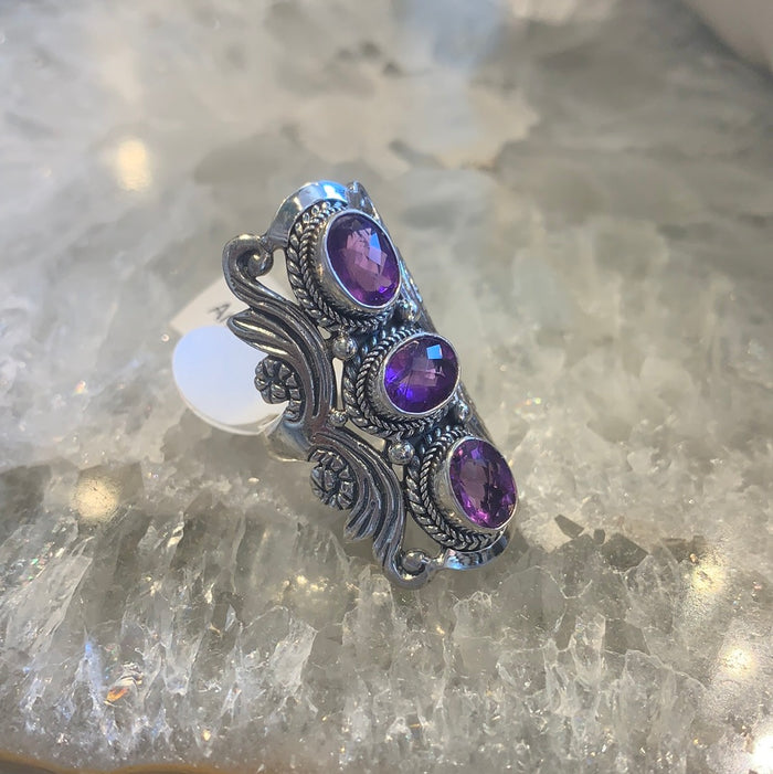Amethyst Ring sz7