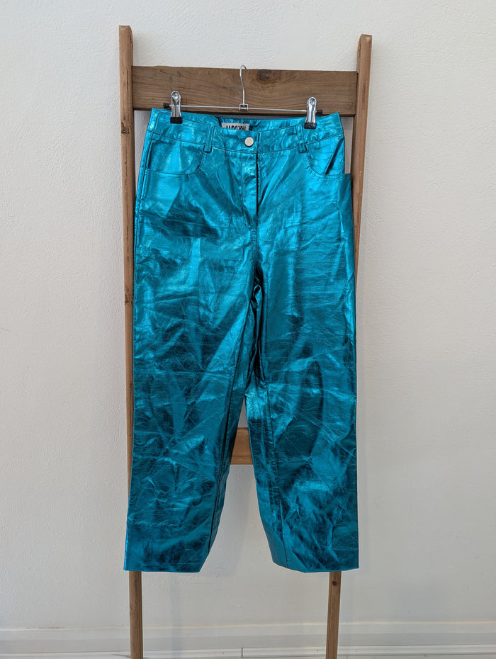 Amylynn Metallic Trousers S