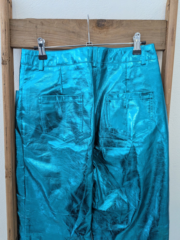 Amylynn Metallic Trousers S