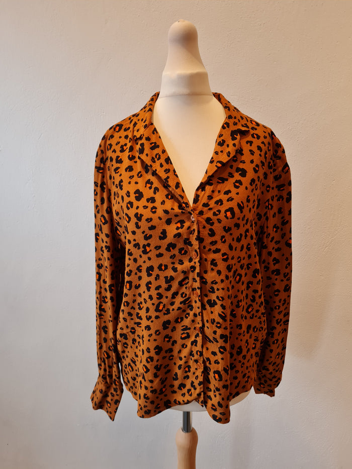 And other stories animal print blouse 12