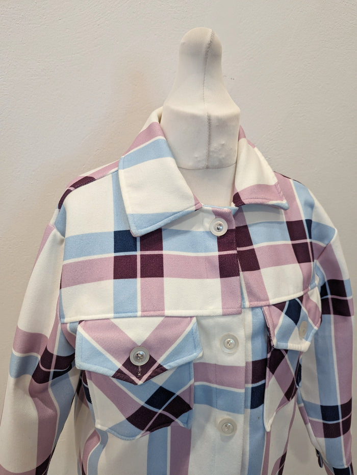 Angelica Checked Shacket S