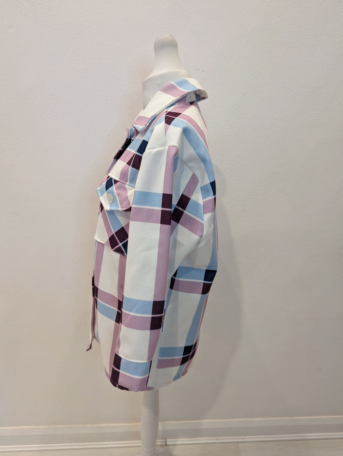Angelica Checked Shacket S