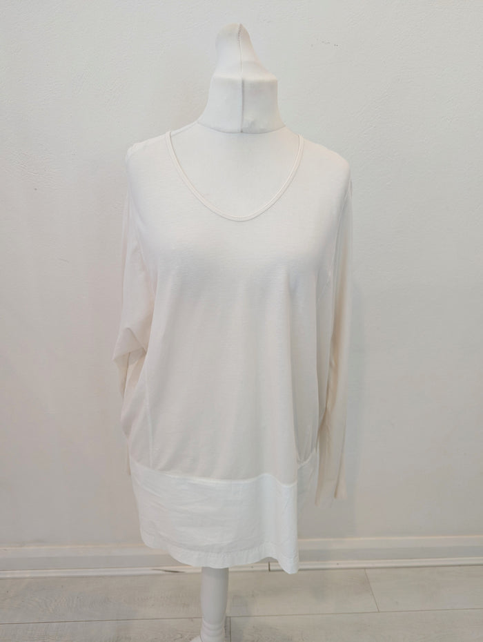 Annette Gortz White cotton Top XL
