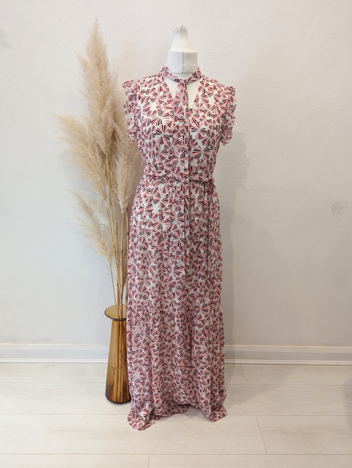 Anonyme Red, Pink & Navy Maxi L/ 12