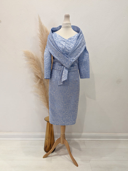 Anoola Collection Blue Dress 8