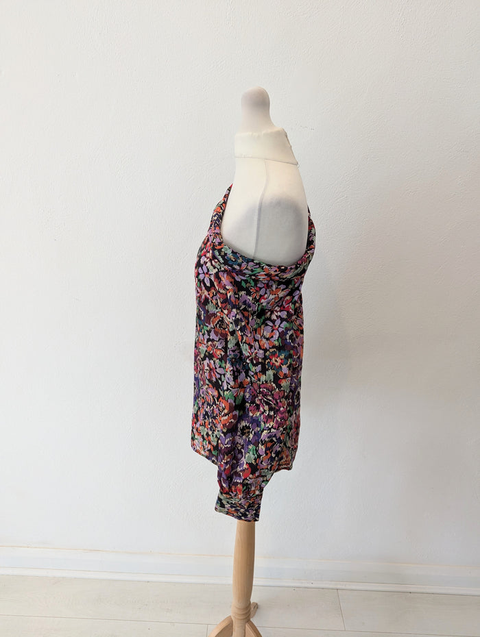 Another Sunday Asymetric Floral Blouse Size 6/8