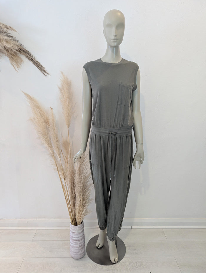 Anthony Thomas Melillo Khaki Jumpsuit M