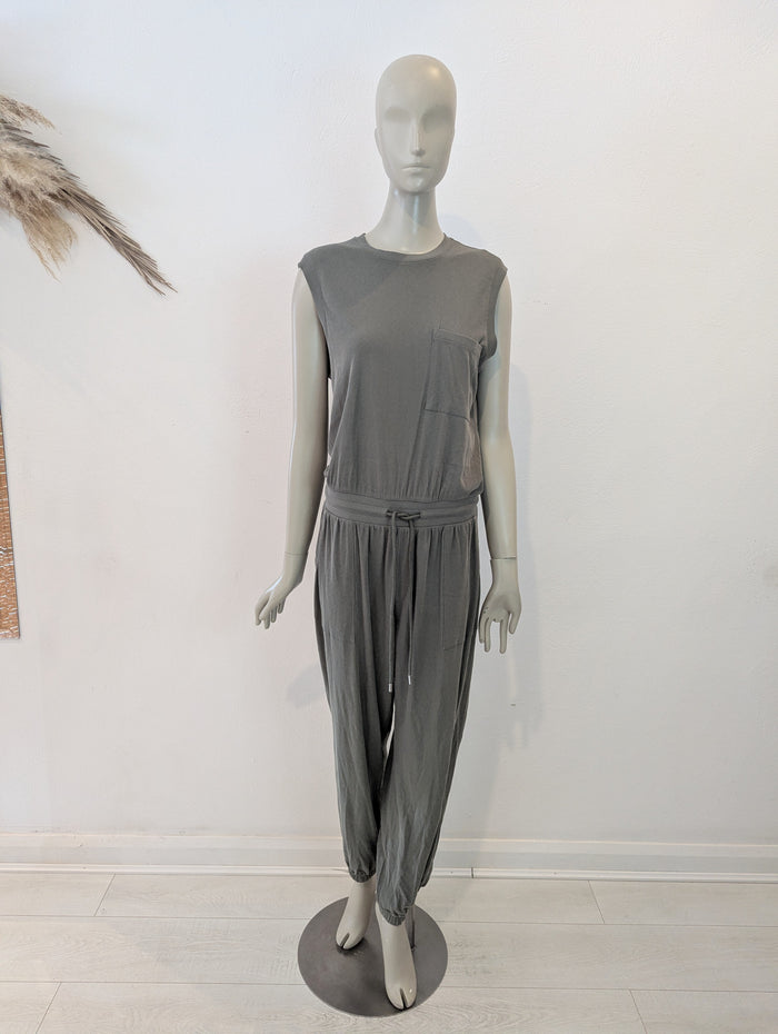 Anthony Thomas Melillo Khaki Jumpsuit M