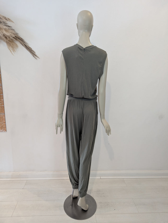 Anthony Thomas Melillo Khaki Jumpsuit M