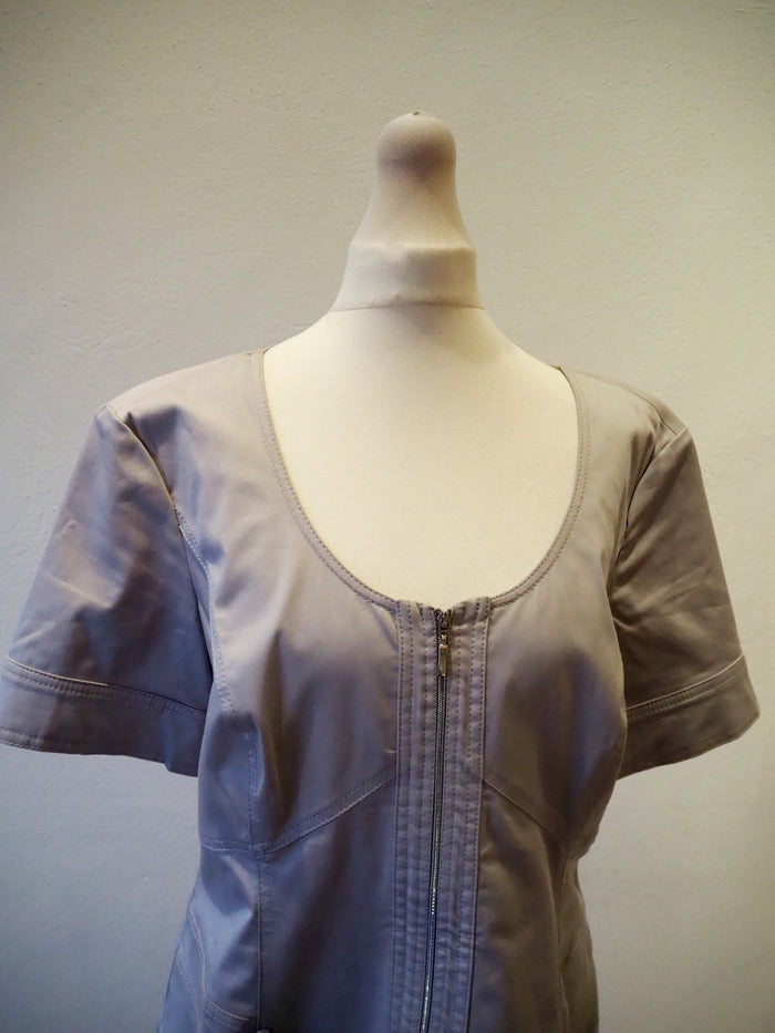 Apanage Grey Zip Dress 14
