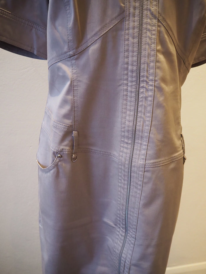 Apanage Grey Zip Dress 14