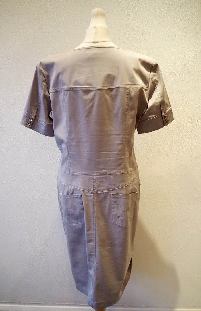 Apanage Grey Zip Dress 14