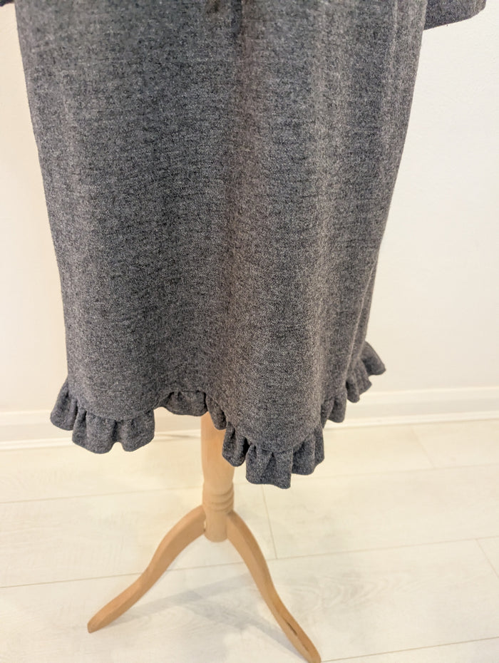 A.P.C Grey Flannel Dress 36