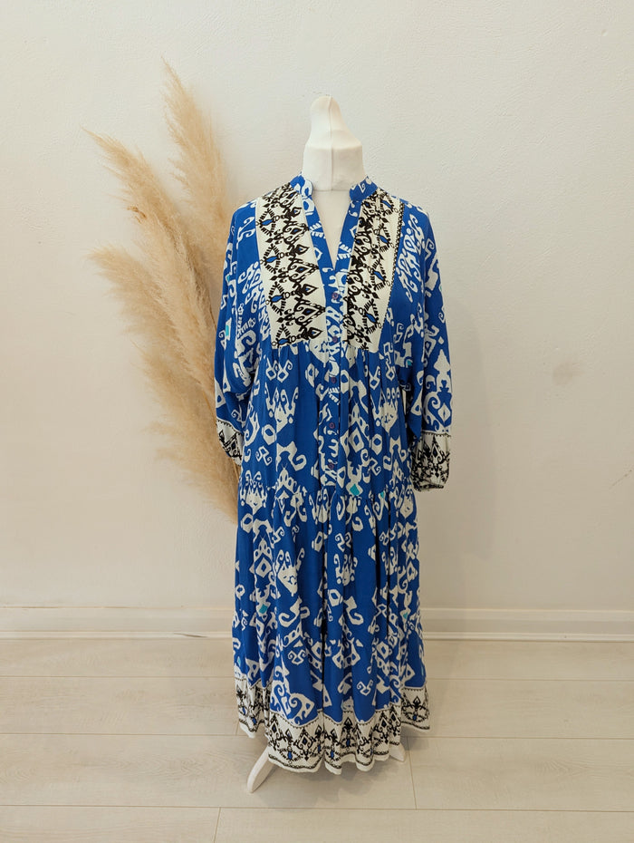 Ashilda Blue Paisley Maxi