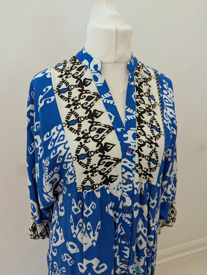 Ashilda Blue Paisley Maxi