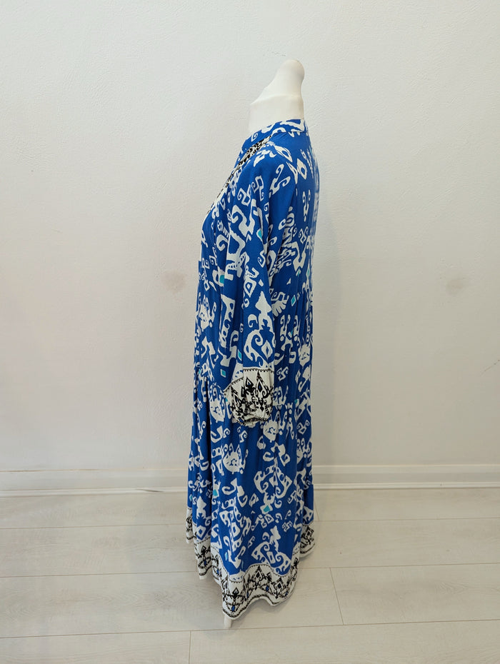 Ashilda Blue Paisley Maxi