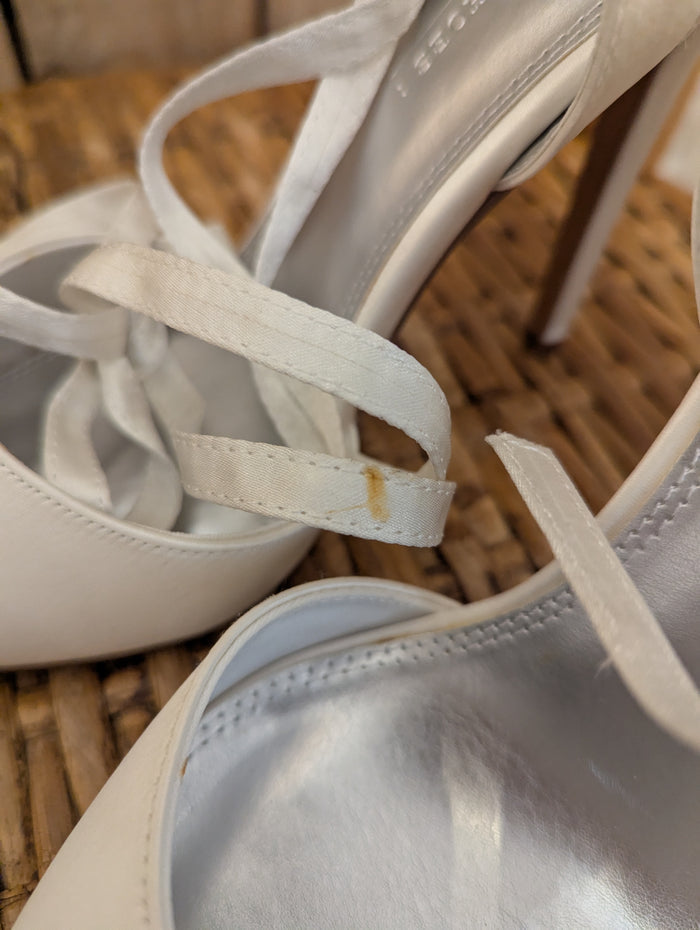 ASOS Bride Satin Heels 4