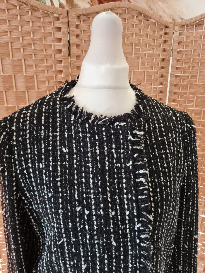 Autograph black tweed jacket S